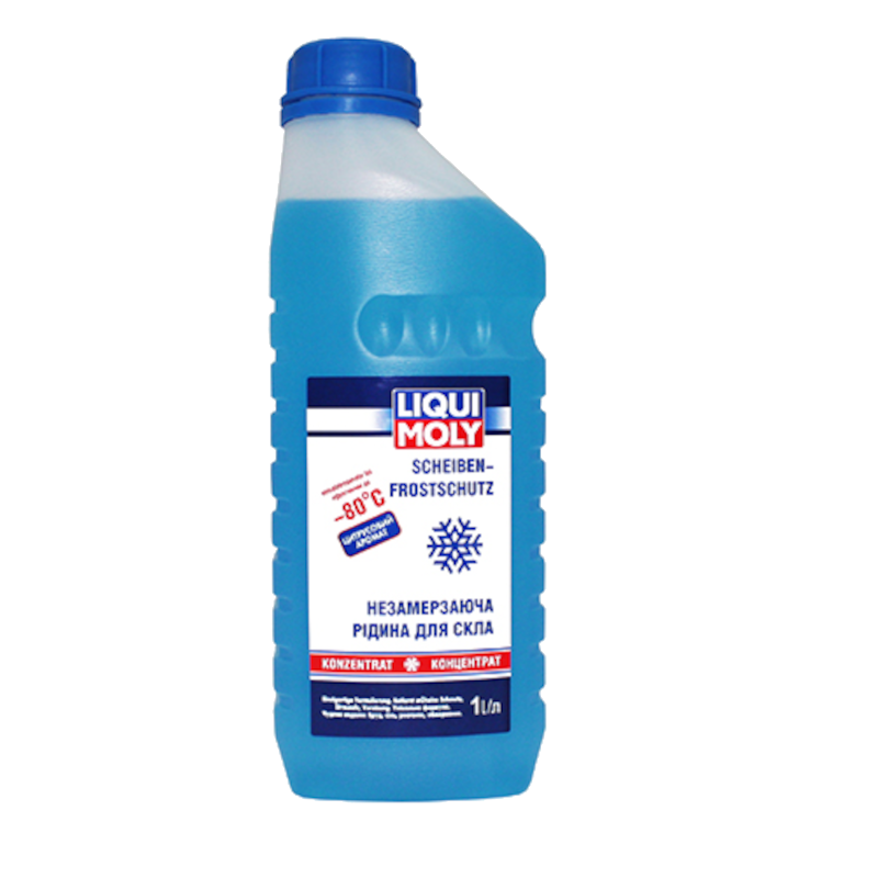 Рідина для склоомивача LIQUI MOLY, зимова, -80°C, 1л